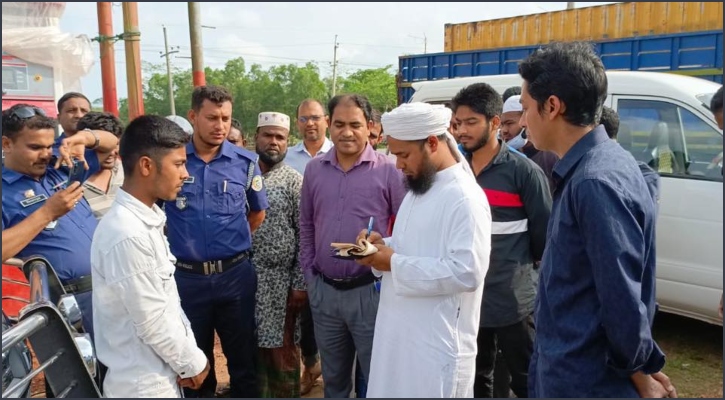 পরিমাণে কারচুপি, ফিলিং স্টেশনকে
লাখ টাকা জরিমানা